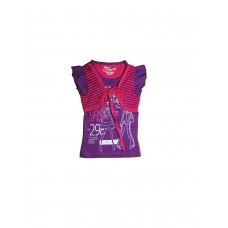  Tavara Girls Cotton Dress (TAKG0120_Purple)